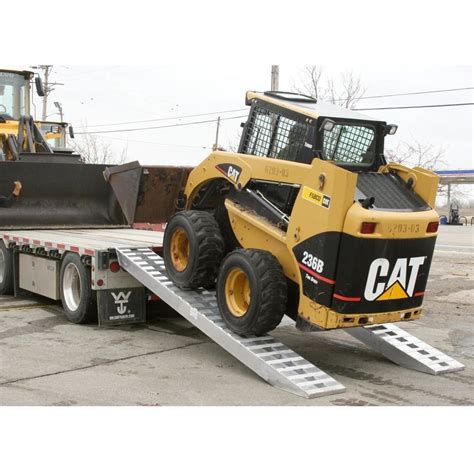 heavy duty ramps for skid steer|bobcat ramps for sale.